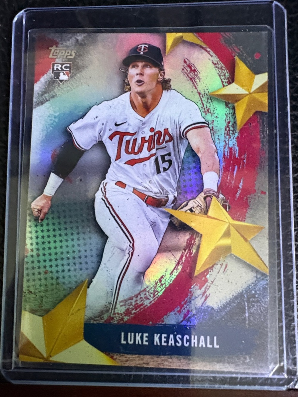 2025 Topps Luke Keaschall Rookie Card.